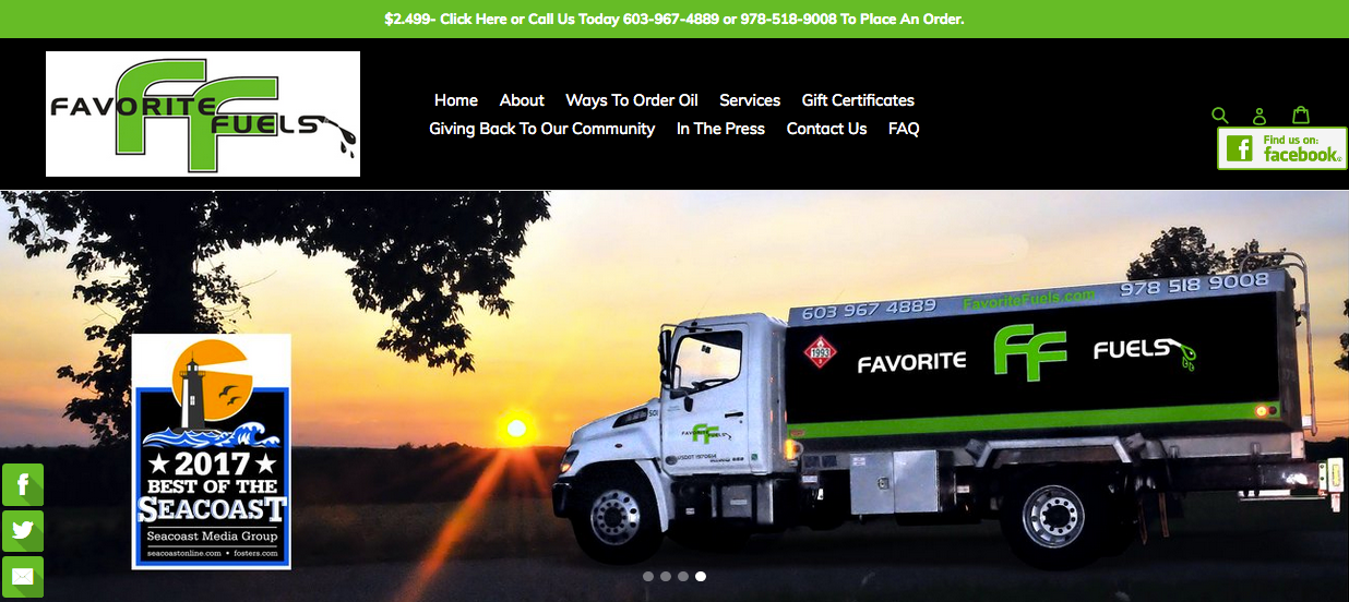 Favorite Fuels Home Heating Oil